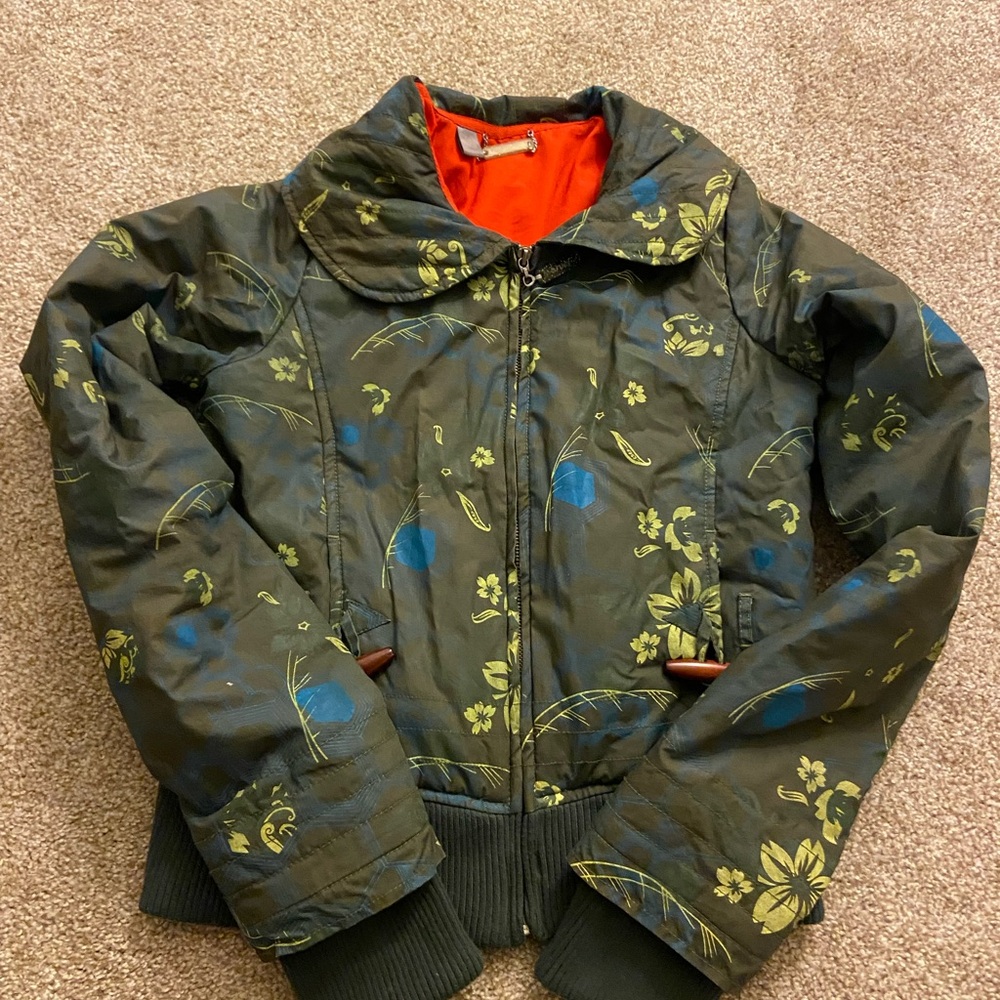 Reef Floral Puffer Jacket